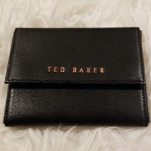 💕TED BAKER💕 CrossHatch Leather Jewelry Case - Picture 3 of 8